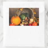 Sticker Rectangulaire Table Bountiful Harvest (Sac)