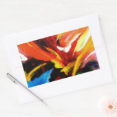 Sticker Rectangulaire Tableau Abstrait de Serdar Hizli (Enveloppe)
