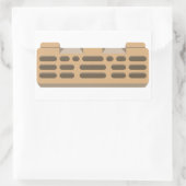 Sticker Rectangulaire Tableau de bord escalade (Sac)