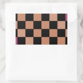 Sticker Rectangulaire Tableau de bord moderne Hipster (Sac)