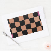 Sticker Rectangulaire Tableau de bord moderne Hipster (Enveloppe)