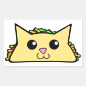 Sticker rectangulaire Tacocat II (Devant)