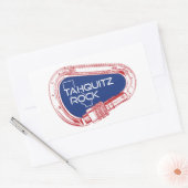 Sticker Rectangulaire Tahquitz Rock California Escalade Carabiner (Enveloppe)