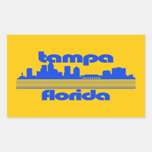 Sticker Rectangulaire Tampa Floride