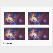 Sticker Rectangulaire Tarantula Nebula Star Formant Gaz Cloud Sculpture (Feuille)