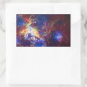 Sticker Rectangulaire Tarantula Nebula Star Formant Gaz Cloud Sculpture (Sac)