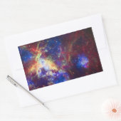 Sticker Rectangulaire Tarantula Nebula Star Formant Gaz Cloud Sculpture (Enveloppe)