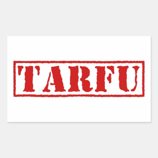 STICKER RECTANGULAIRE TARFU (Devant)