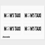 STICKER RECTANGULAIRE TAXI DE MOM (Feuille)