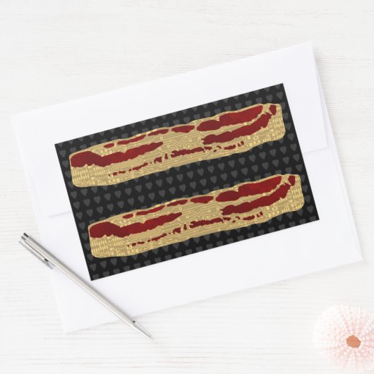 Sticker Rectangulaire Technologie Bacon avancée (Enveloppe)