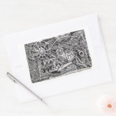 Sticker Rectangulaire Technologie Implant chirurgical (Interface Me) (Enveloppe)