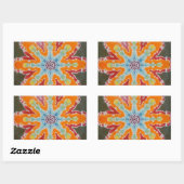 Sticker Rectangulaire Teinture de goujon étoilé PhatDyes (Feuille)