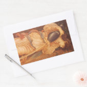 Sticker Rectangulaire Temperantia par Sir Edward Coley Burne-Jones (Enveloppe)