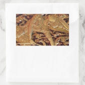 Sticker Rectangulaire Temple bouddhiste thaïlandais Détail (Sac)