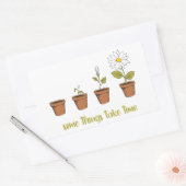 Sticker Rectangulaire Temps (Enveloppe)