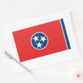 Sticker Rectangulaire Tennessee (Enveloppe)
