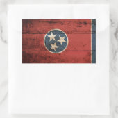 Sticker Rectangulaire Tennessee (Sac)