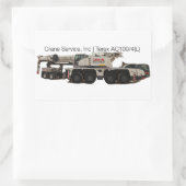 Sticker Rectangulaire Terex AC100-4L (Sac)