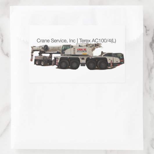 Sticker Rectangulaire Terex AC100-4L (Sac)