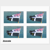 Sticker Rectangulaire Terminaison cornique (Feuille)