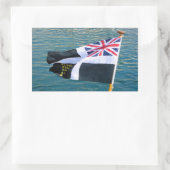 Sticker Rectangulaire Terminaison cornique (Sac)