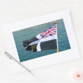 Sticker Rectangulaire Terminaison cornique (Enveloppe)