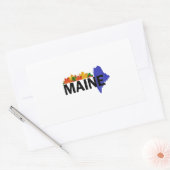 STICKER RECTANGULAIRE TERRE DE VACANCES (Enveloppe)