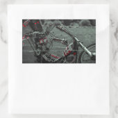 Sticker Rectangulaire tête métallique (Sac)