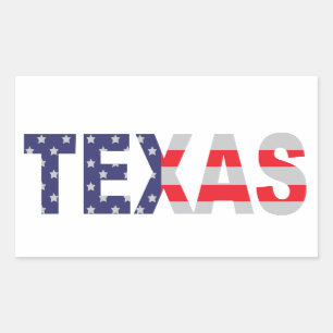 Sticker Rectangulaire Texas