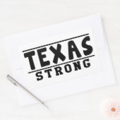 Sticker Rectangulaire Texas Strong Designs (Enveloppe)