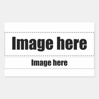 Sticker Rectangulaire Texte Origami