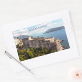 Sticker Rectangulaire Texte personnalisé Monténégro (Enveloppe)