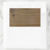 Sticker Rectangulaire Texture du bois de construction (Sac)
