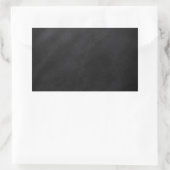 Sticker Rectangulaire Texture du tableau noir rétro (Sac)