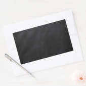 Sticker Rectangulaire Texture du tableau noir rétro (Enveloppe)