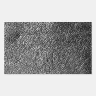 Sticker Rectangulaire Texture en cuir