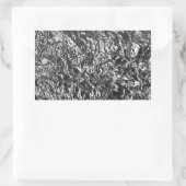 Sticker Rectangulaire Texture métallique de l'huile d'aluminium (Sac)