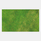 Sticker Rectangulaire Texture verte (Devant)
