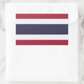 Sticker Rectangulaire Thaïlande (Sac)
