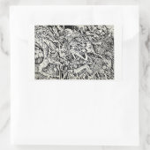 Sticker Rectangulaire The Adept, par Brian Benson (Sac)