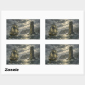 Sticker Rectangulaire The Old Man of Hoy par BurnsInHell (Feuille)
