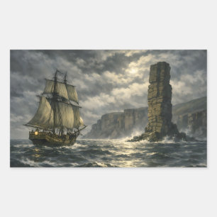 Sticker Rectangulaire The Old Man of Hoy par BurnsInHell