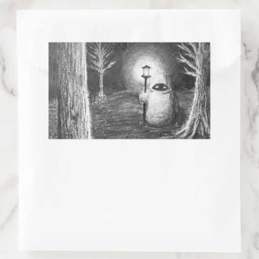 Sticker Rectangulaire The Wanderer (Sac)