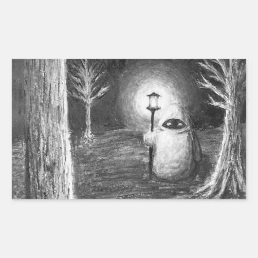 Sticker Rectangulaire The Wanderer (Devant)