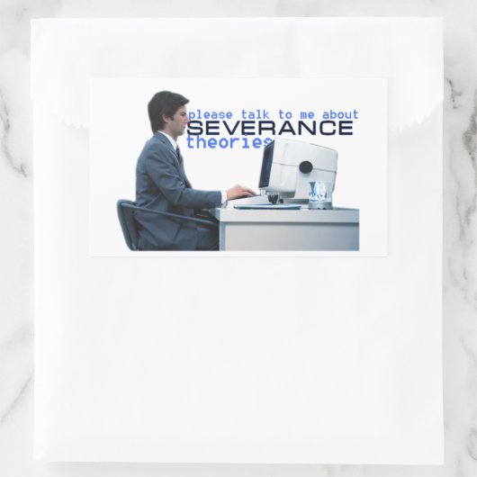 STICKER RECTANGULAIRE THÉORIE DE LA SÉVERSION (Sac)