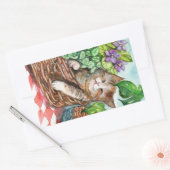 Sticker Rectangulaire Thérapie de la sieste (Enveloppe)