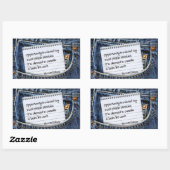 Sticker Rectangulaire Thomas Edison Citation Inspirationnelle "Opportuni (Feuille)