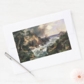 Sticker Rectangulaire Thomas Moran - Point Lobos, Monterey, Californie (Enveloppe)