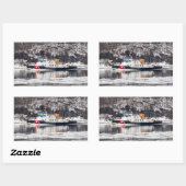 Sticker Rectangulaire Thunder Bay (Feuille)