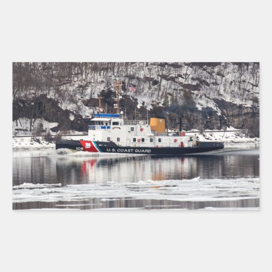 Sticker Rectangulaire Thunder Bay (Devant)